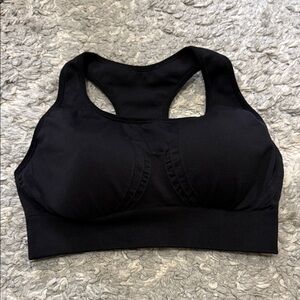 Underoutfit Large Black Sports Bra